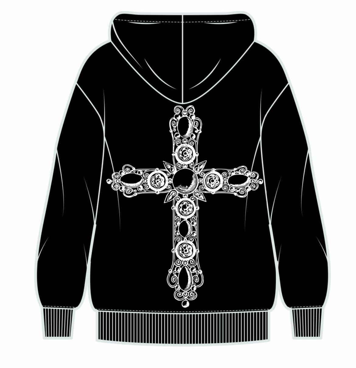 HOODIE CROSS