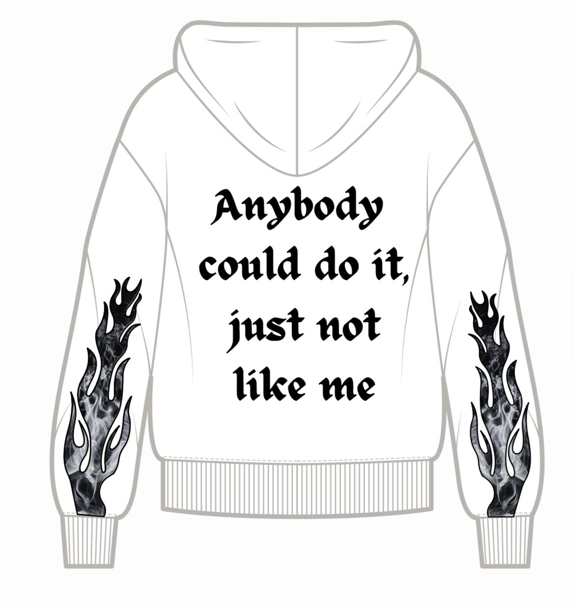 HOODIE HAZIE FLAMES