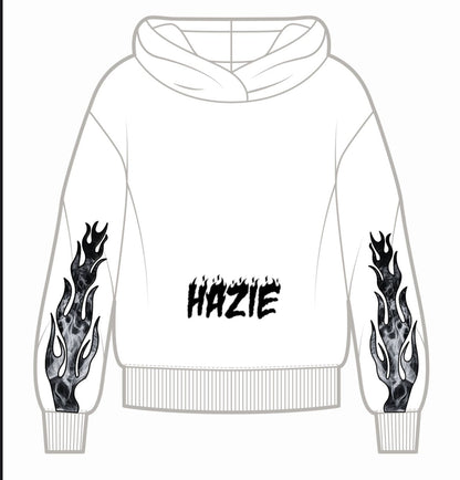 HOODIE HAZIE FLAMES