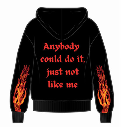 HOODIE HAZIE FLAMES