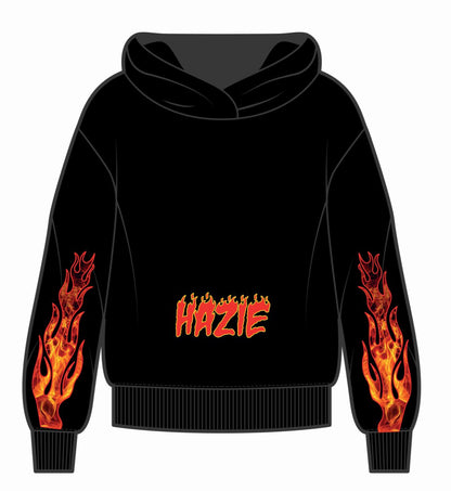 HOODIE HAZIE FLAMES