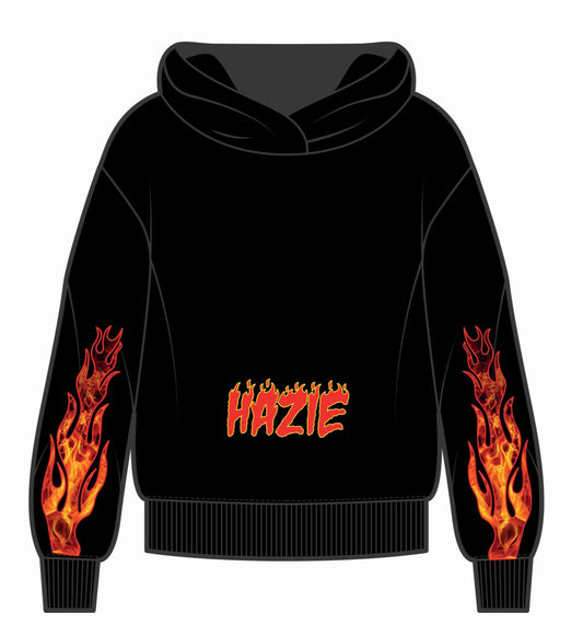 HOODIE HAZIE FLAMES